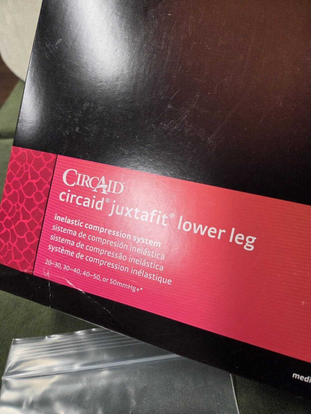 Medi Circaid Juxtafit Premium Lower Leg Inelastic Compression System Size Large - Picture 8 of 12